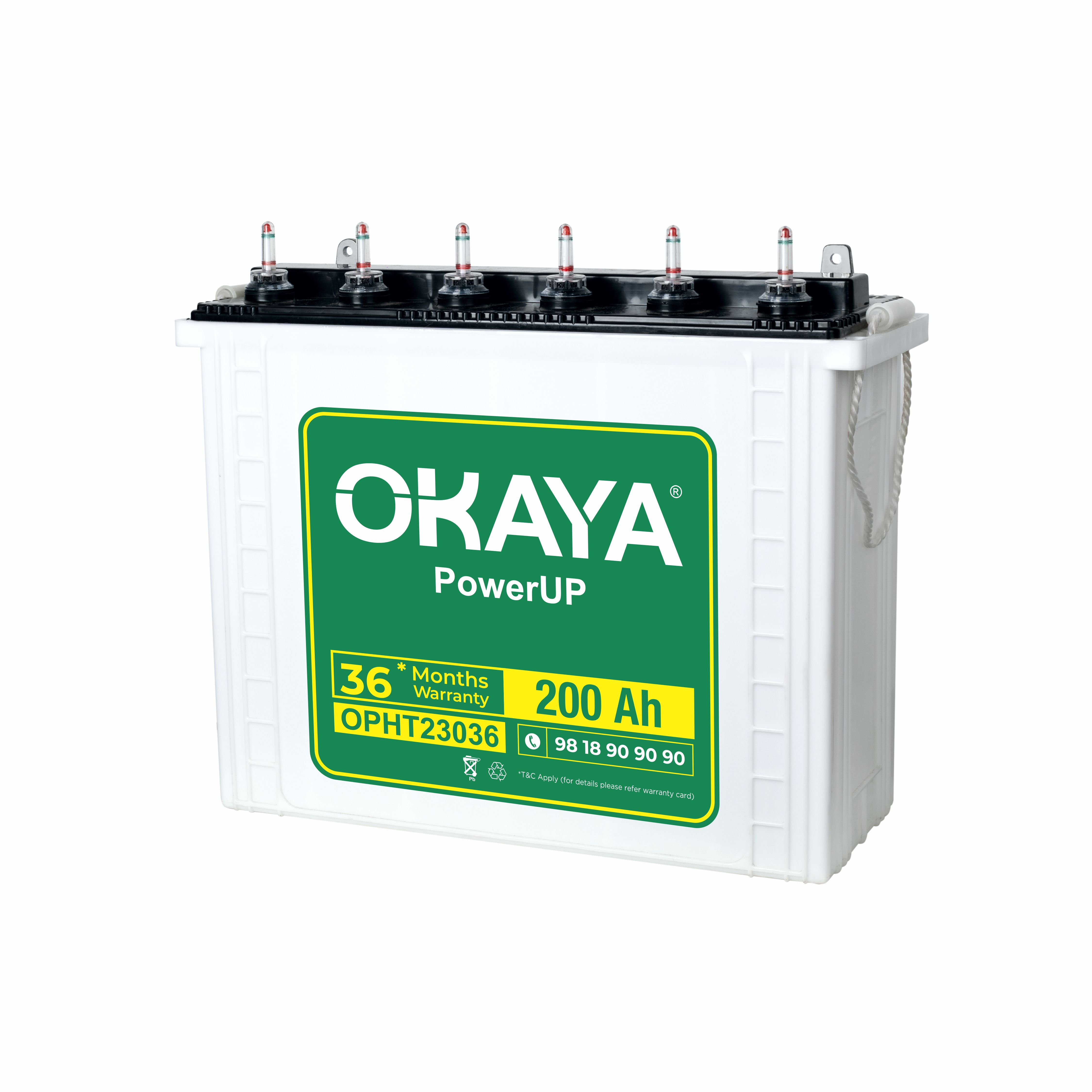 Okaya 180Ah ERB Battery